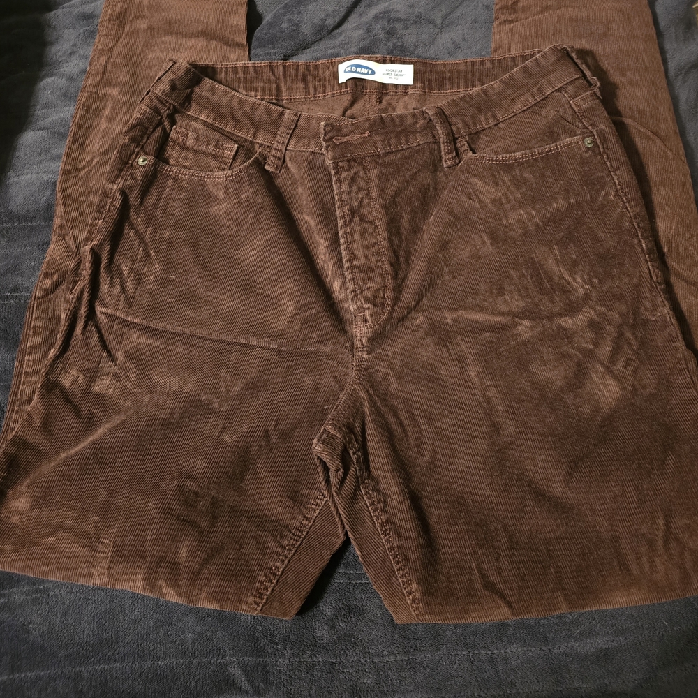 Women's Brown Corduroy Pants
